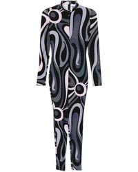 PUCCI - Mono largo con estampado abstracto - Lyst