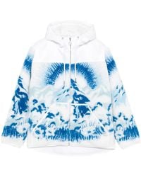 CASABLANCA - Ski-Landscape Hooded Jacket - Lyst