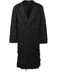 FILTH - X T.A.S Boro Jacquard Officer Coat - Lyst