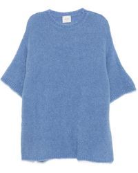 Alysi - Short-Sleeve Knitted Sweater - Lyst