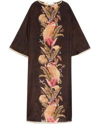 Zimmermann - Ascension Midi-Jurk - Lyst