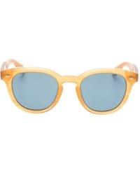 Oliver Peoples - Round-Frame Sunglasses - Lyst