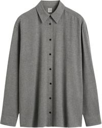 TOTEME - Classic Button-Down Shirt - Lyst