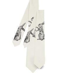 Paul Smith - Rabbit Jacquard Silk Tie - Lyst
