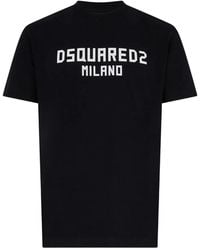 DSquared² - Camiseta Con Logo Estampado - Lyst
