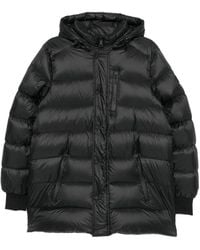 SERGIO MORETTI FIRENZE - Logo-Patch Padded Jacket - Lyst