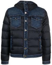 Moorer - Button-Up Padded Jacket - Lyst
