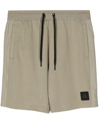 Moose Knuckles - Logo-patch Cotton Track Shorts - Lyst
