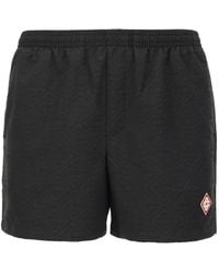 CASABLANCA - Monogram Swimming Shorts - Lyst