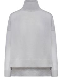 Roberto Collina - Maglione Oversize A Collo Alto - Lyst