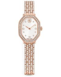 Swarovski - Dextera Octagonal-Face Crystal-Embellished 31Mm Watch - Lyst