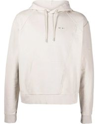 HELIOT EMIL - Panelled Organic Cotton Hoodie - Lyst