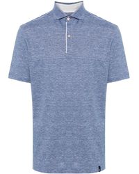 BOGGI - Mélange-effect Polo Shirt - Lyst