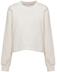 CASABLANCA - Logo-Embroidered Crew-Neck Sweater - Lyst