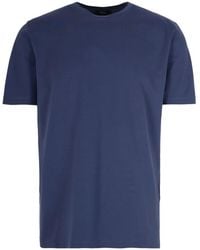 Herno - Crew-Neck T-Shirt - Lyst