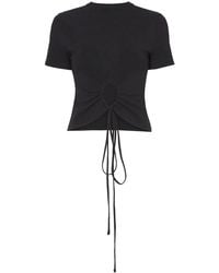Proenza Schouler - Cut-Out Detailed T-Shirt - Lyst