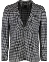 ZEGNA - Wool And Mulberry Silk Blazer - Lyst