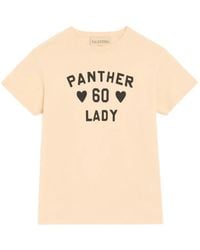 Valentino Garavani - Panther Lady Print T-Shirt - Lyst