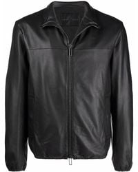 Emporio Armani - Giacca Con Zip - Lyst