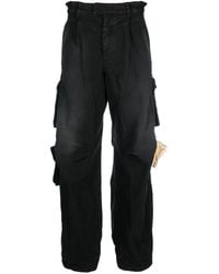 Ssheena - Pleat-detailing Cotton Straight-leg Jeans - Lyst