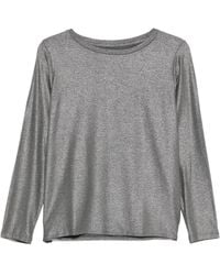 Majestic Filatures - T-Shirt Mit U-Boot-Ausschnitt - Lyst