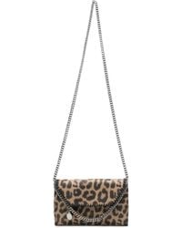 Stella McCartney - Falabella Leopard-Print Shoulder Bag - Lyst