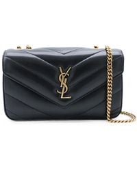 Saint Laurent - Loulou Quilted Leather Shoulder Bag - Lyst