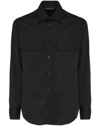 Giuliano Galiano - Buttoned Long-Sleeve Shirt - Lyst