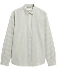 ARMEDANGELS - Chemise Rayée À Manches Longues - Lyst