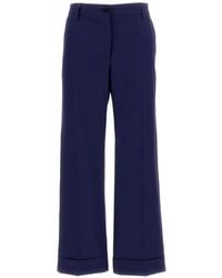 Alberto Biani - Cuffed Trousers - Lyst
