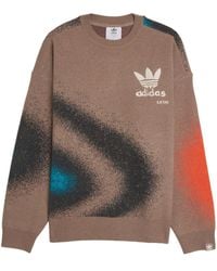 adidas - X Sftm Abstract-print Sweatshirt - Lyst