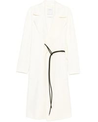 Sportmax - Abrigo con cierre de lazo - Lyst