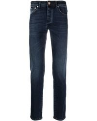 Barba Napoli - Slim-Fit-Jeans mit Logo-Patch - Lyst