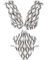 Amir Slama - Cut-Out Hardware-Detail Swimsuit - Lyst