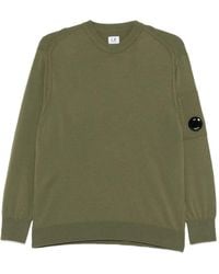 C.P. Company - Lens-Detail Crew-Neck Sweater - Lyst