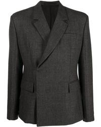 Prada - Double-breasted Tailored Blazer - Lyst