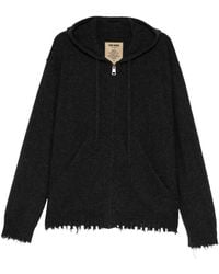 Uma Wang - Hoodie En Cachemire À Fermeture Zippée - Lyst