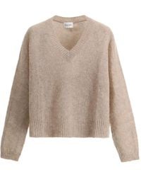 Scaglione - Boxy V-Neck Sweater - Lyst