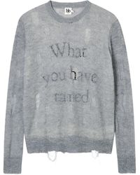 B+ AB - Jersey Con Efecto Envejecido - Lyst