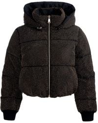 Alice + Olivia - Plumífero Robena con apliques - Lyst