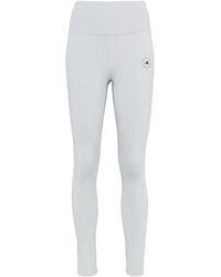 adidas By Stella McCartney - Leggings mit Logo-Applikation - Lyst