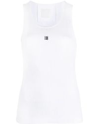 Givenchy - Top Mit Logo - Lyst