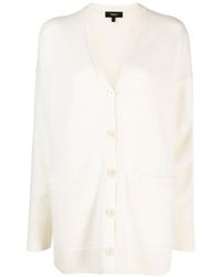 Theory - Fein Gestrickter Cardigan - Lyst