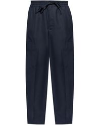 KENZO - Drawstring-Waist Jeans - Lyst