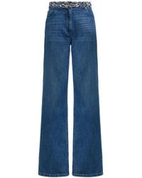 Missoni - Knitted-Panel Jeans - Lyst