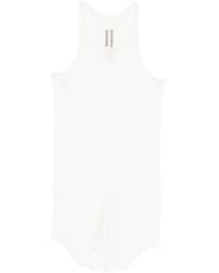 Rick Owens - Top Basic Rib Sin Mangas - Lyst