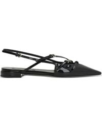 Miu Miu - Patent Leather Slingback Pumps - Lyst