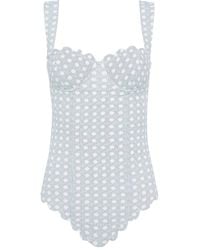 Marysia Swim - La Roche Maillot Badpak Met Print - Lyst