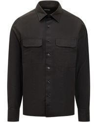 Tom Ford - Hemd im Military-Look - Lyst