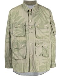 Engineered Garments - Camouflage-print Shirt Jacket - Lyst